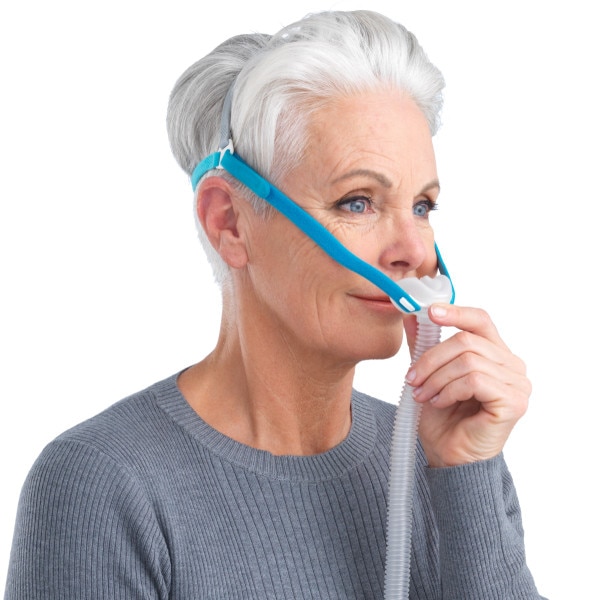 Woman Using Nova Micro Mask